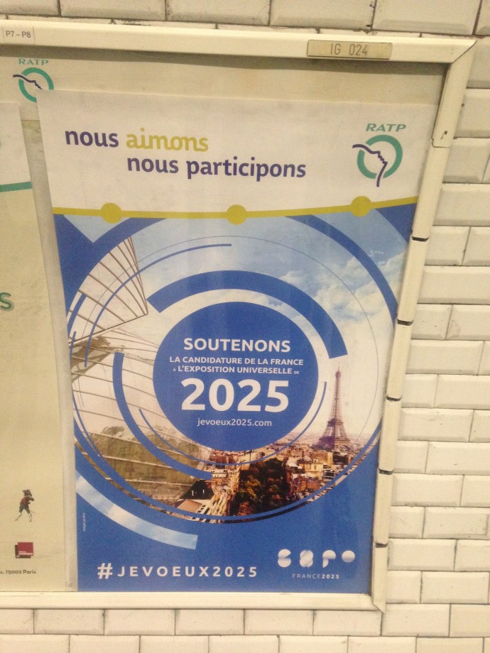 EXPOSITION UNIVERSELLE 2025 - SOPHIE B